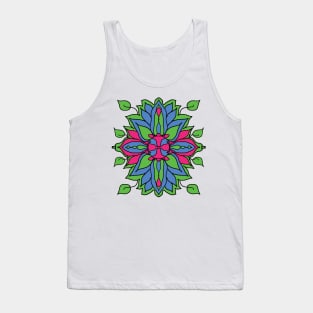 colorful mandala Tank Top